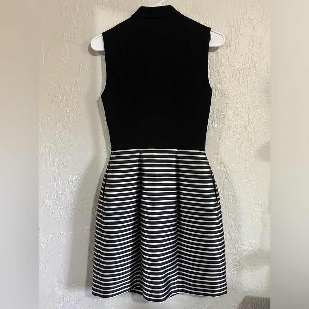 Ted Baker London Maurey Striped Dress w/Pockets Size 4 - Picture 6 of 11